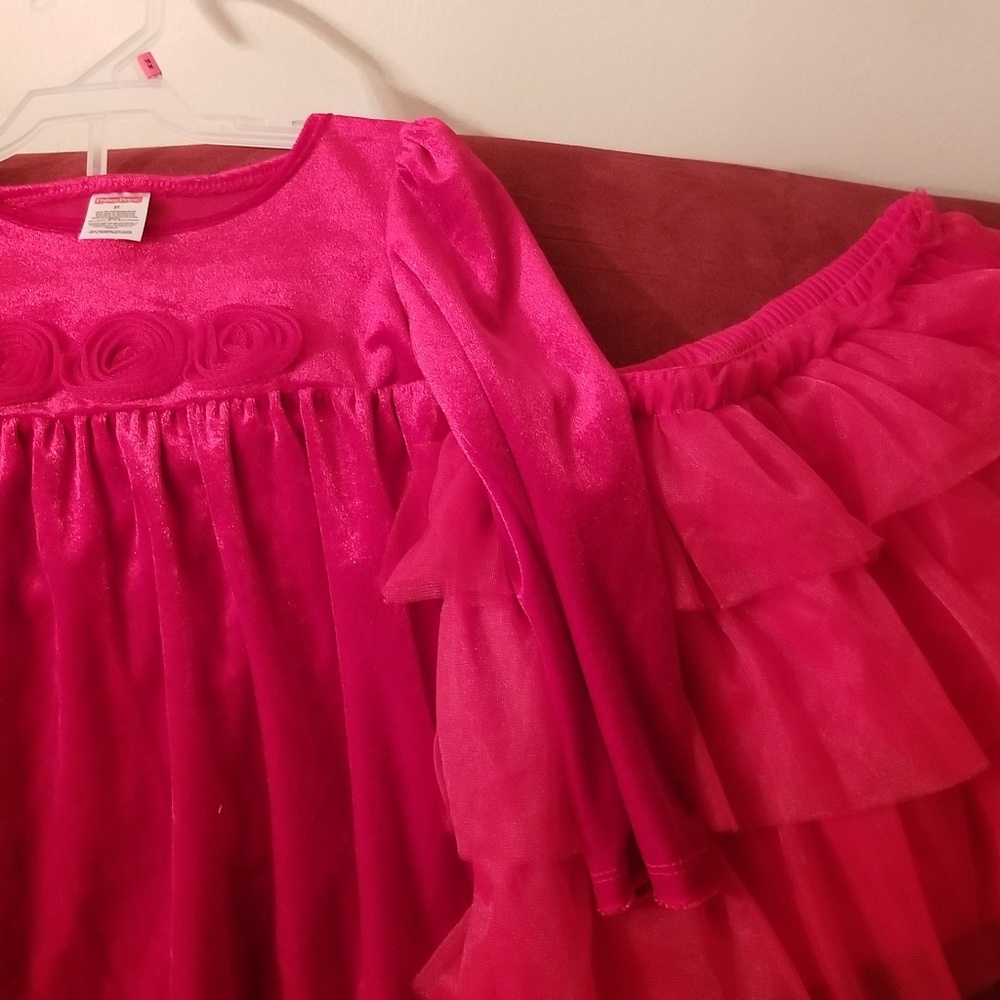 Red Tutu Set - Picture 3 of 4